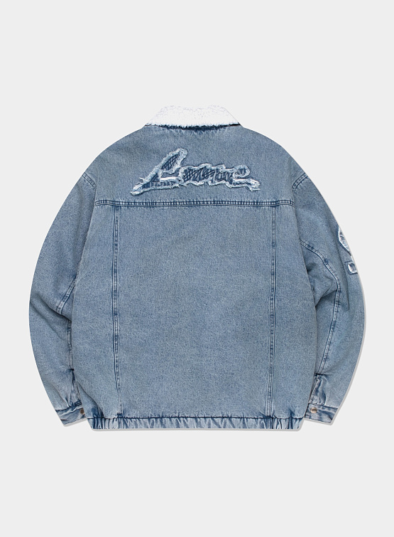 Джинсовая куртка LMC WP Denim Sherpa Jacket Blue