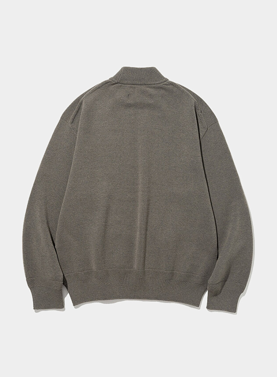 Джемпер Uniform Bridge Mock Neck Knit Charcoal