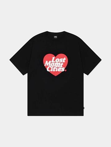Футболка LMC Heart Logo Tee Black