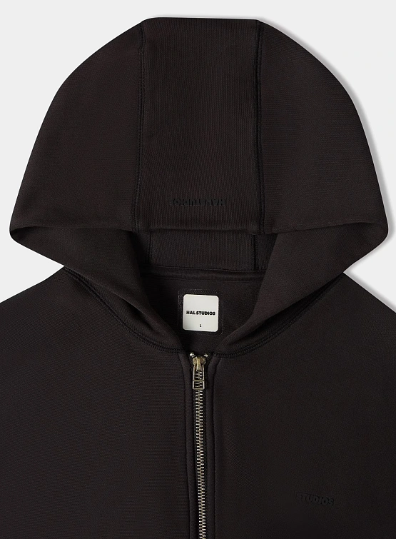 Зип-худи HAL STUDIOS Haus Hooded Sweatshirt Black