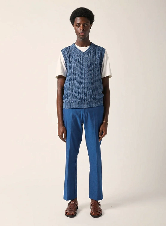 Жилет Corridor Mercerized Vest Blue