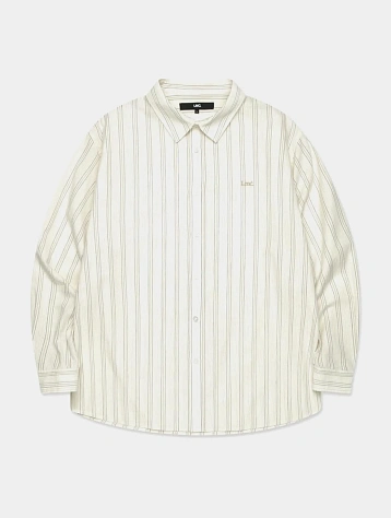 Рубашка LMC New Classic Logo Sheer Shirt Ivory