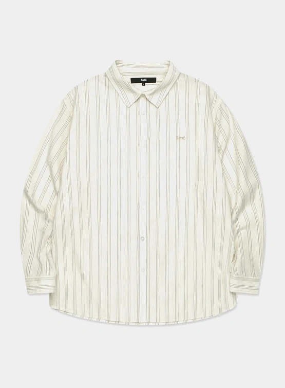 Рубашка LMC New Classic Logo Sheer Shirt Ivory