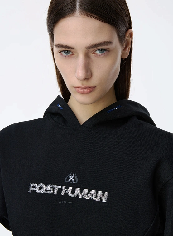 Худи ADERERROR Post Human Hoodie Product. 26 Black