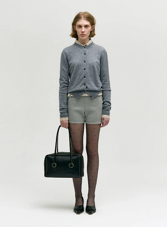 Женская сумка MARGESHERWOOD Soft Boston Black Plain