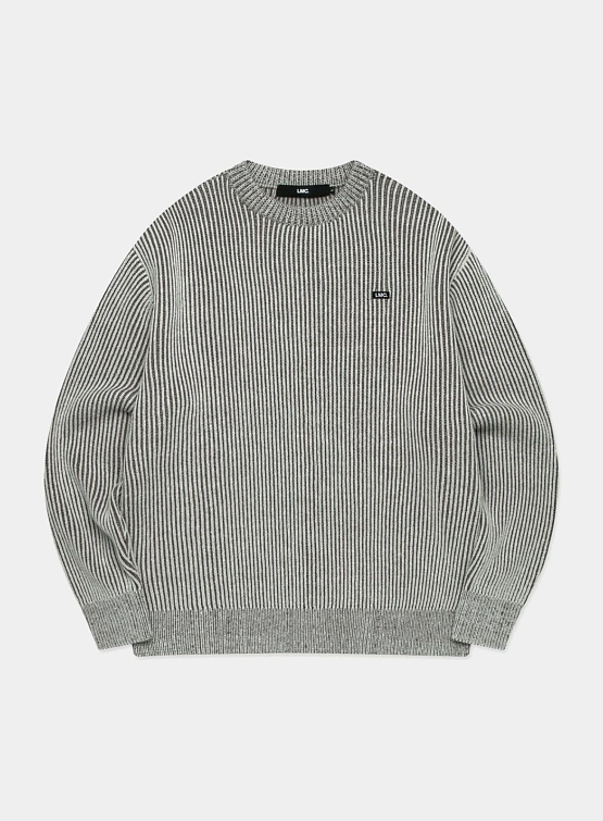 Свитер LMC Micro Box Two Tone Knit Charcoal