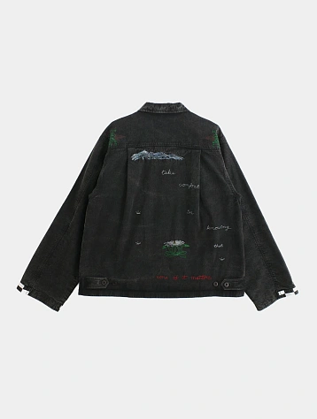 Джинсовый овершот Jungles Jungles Questions Jacket Black