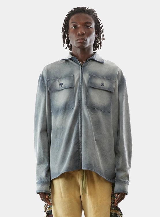 Рубашка ALCHEMIST Roy Long Sleeve Dark Navy