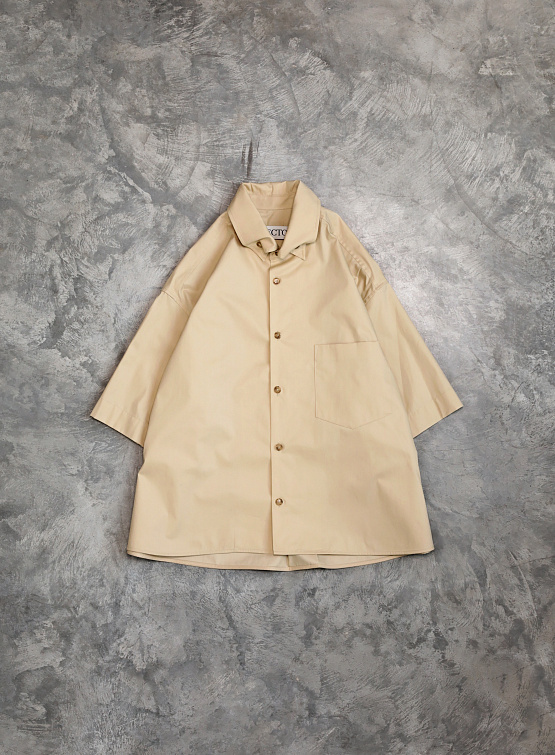 Рубашка Recto Over Crop Boat Shirt Light Beige