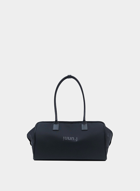 Сумка JUUN.J Nylon Logo Shoulder Bag Black