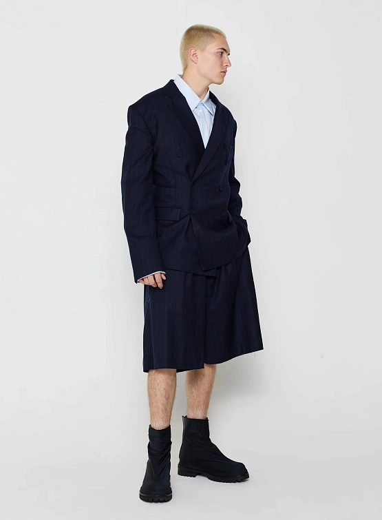 Шорты 424 Classic Shorts Pinstripes Blue