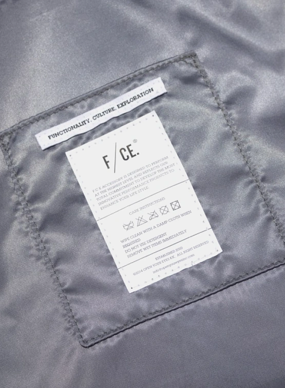 Тоут F/CE. Tech Leather Rope Charcoal