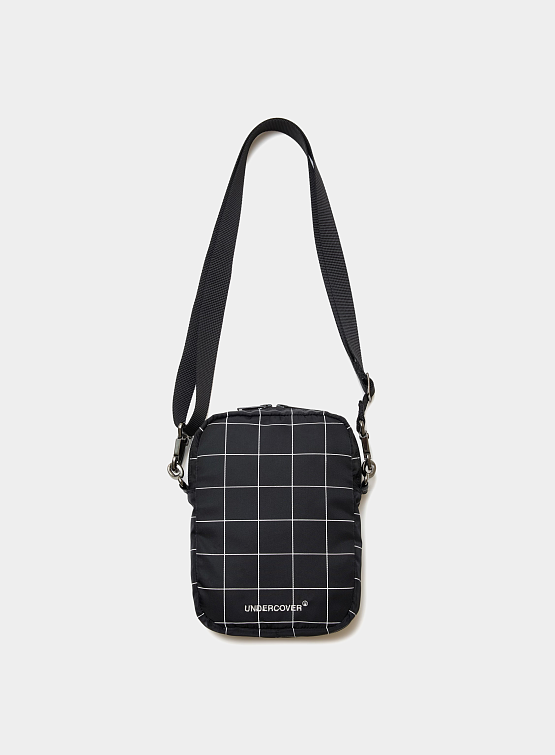 Сумка UNDERCOVER Shoulder Bag Nylon Check Black