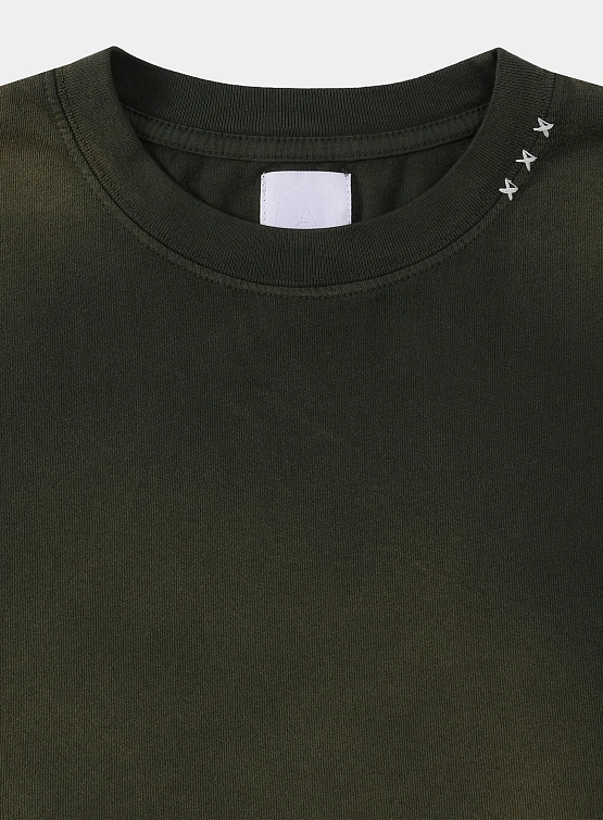 Футболка ALCHEMIST Laundry Lab T-Shirt 2 Moss