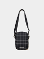 сумка undercover shoulder bag nylon check black