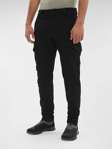 Брюки C.P. Company Stretch Sateen Ergonomic Lens Black