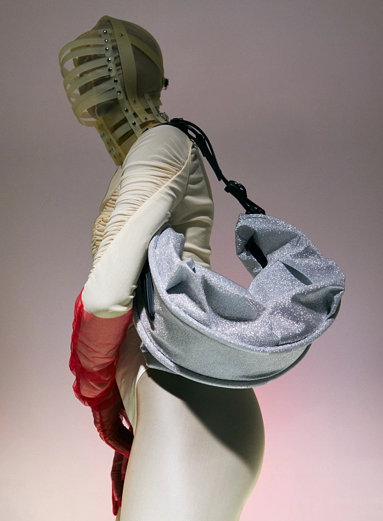 Сумка INNERRAUM Object HM02 Small Half Moon 3D Stardust