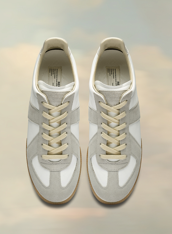 Женские кеды Maison Margiela Replica Low Top Carry Over Off White