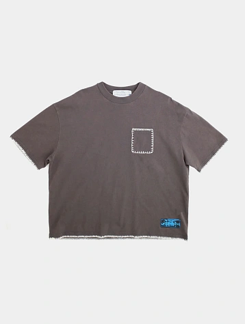 Футболка Jungles Jungles Blanket Stitch Sun Faded Grey