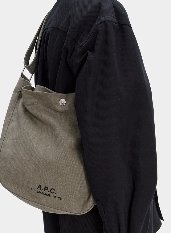 Сумка A.P.C. Journal Satchel Kaki
