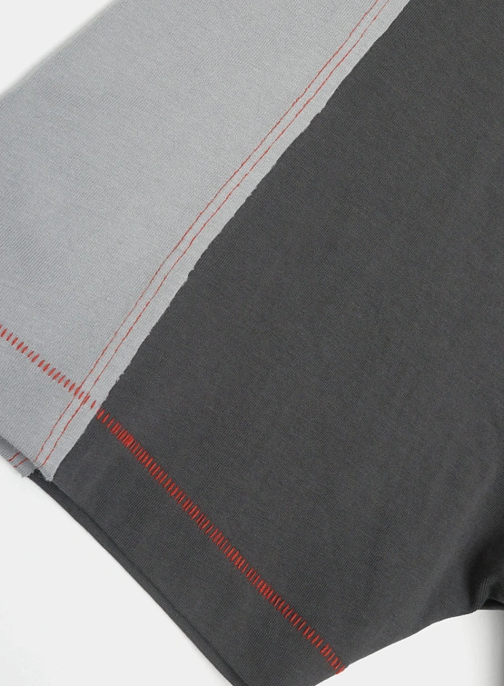 Футболка Jungles Jungles Double Layer Sleeve Black Grey