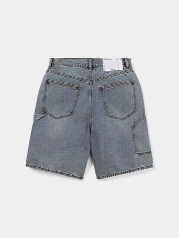 Шорты thisisneverthat Denim Carpenter Short Washed Blue