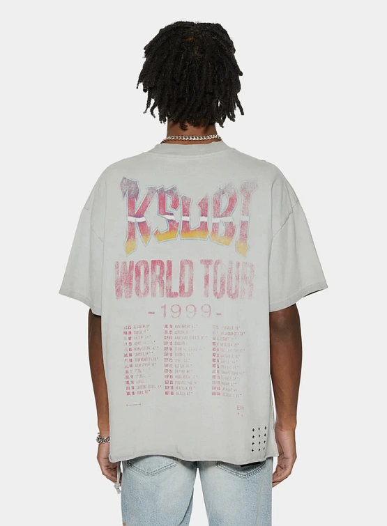 Футболка Ksubi Global Ekcess Ss Tee Painted White