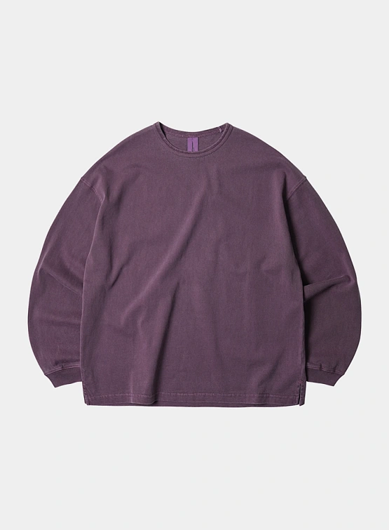 Лонгслив FrizmWORKS Og Pigment Dyeing L/S Purple