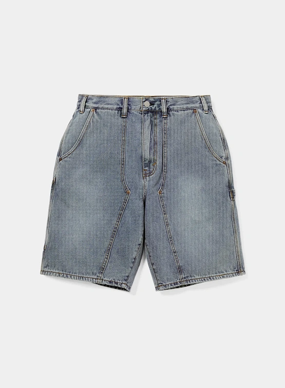 Шорты thisisneverthat Denim Carpenter Short Washed Blue