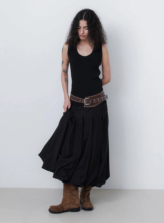 Женская юбка EPINGLER Puff Long Black