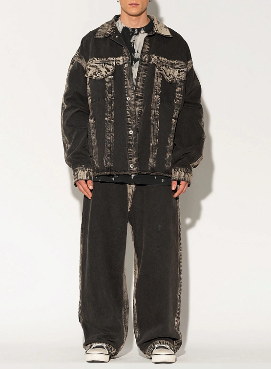 Джинсовая куртка Red September Black Dyed