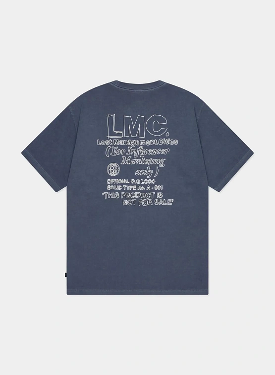 Футболка LMC Fn Doodle Tee Dark Blue