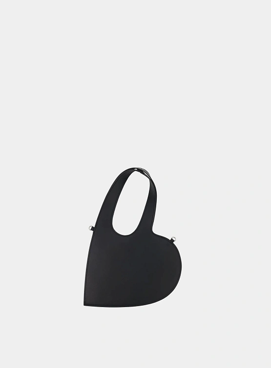 Женская сумка Coperni Crossbody Baby Heart Tote Black