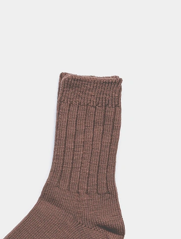 Носки EASTLOGUE PERMANENT Crew Length Light Brown