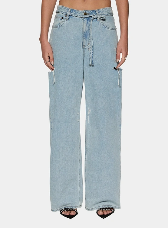 Женские Джинсы Ksubi Baggy Jean Rollin Kut Out