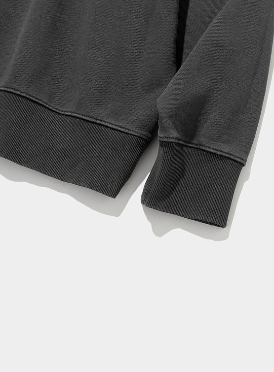 Свитшот Uniform Bridge Basic Dyeing Pigment Charcoal