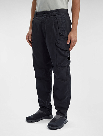 Брюки C.P. Company Stretch Sateen Loose Black