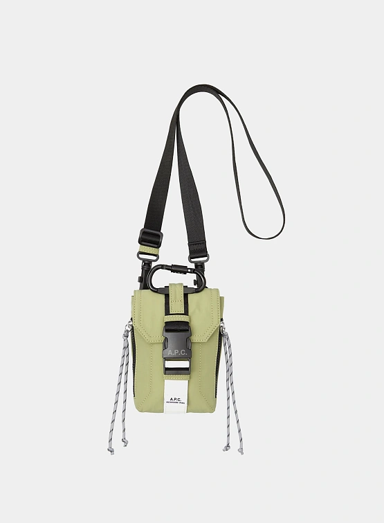 Сумка A.P.C. Trek Crossbody Pouch Taupe
