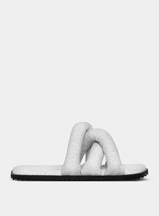 Сланцы YUME YUME Studio Slow EXCLUSIVE Tyre Slide Cracked White