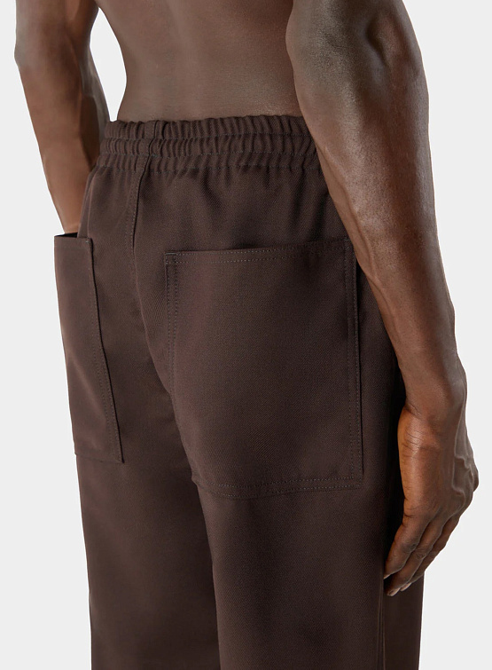 Брюки Sunnei Elastic Pants Burnt Aubergine