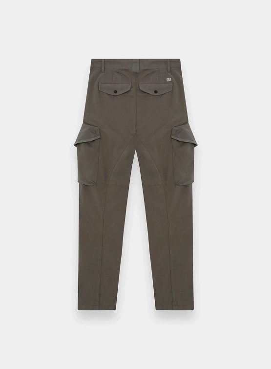 Брюки C.P. Company Stretch Sateen Ergonomic Lens Walnut