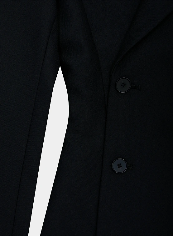 Женский блейзер MARRKNULL Black Dislocation Suit Black