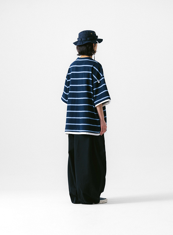 Брюки ANGLAN Twill Tuck Belt Balloon Pants Black