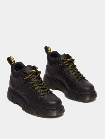 Ботинки Dr. Martens Woodard Grizzly Leather Low Casual Black
