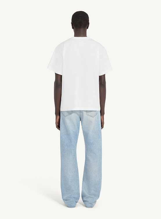 Футболка MM6 Maison Margiela Logo Off White