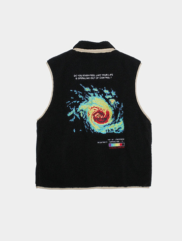 Жилет Jungles Jungles Spiralling Sherpa Vest Black