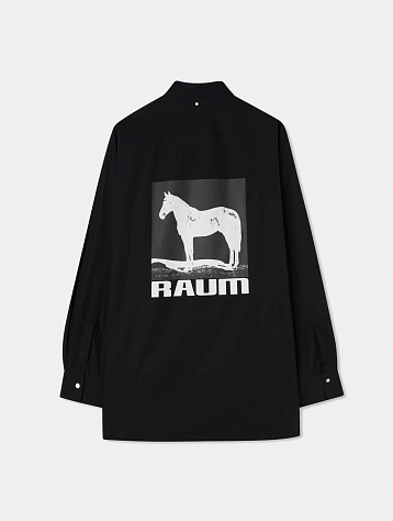 Рубашка OAMC Shirt With Print Black