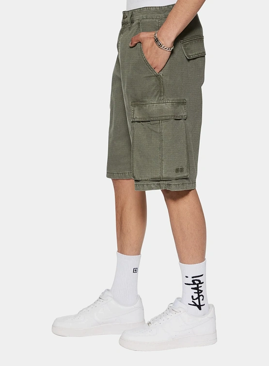 Шорты Ksubi Fugitive Cargo Short Forest Green