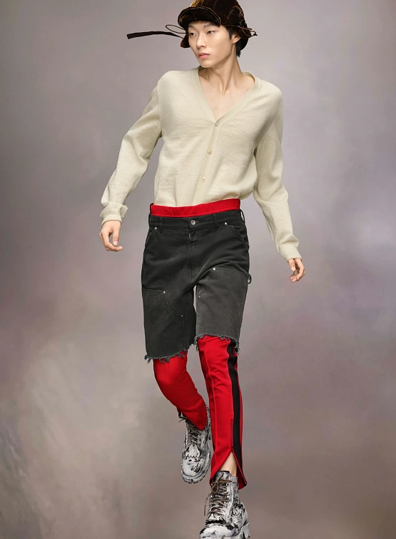 Шорты Maison Margiela Stud Denim Black