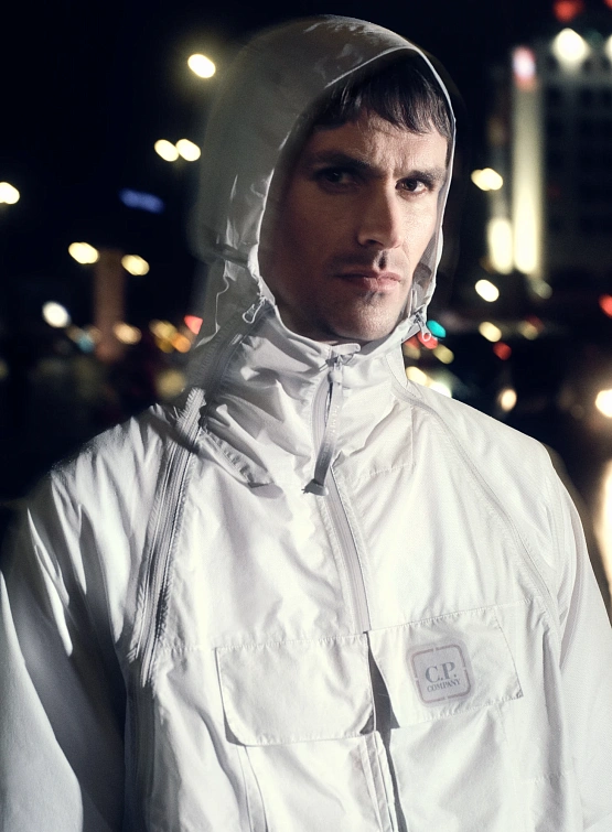 Ветровка C.P. Company The Metropolis Series Pertex® Packable Limestone